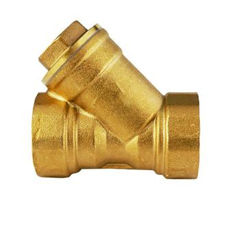 Фильтр косой TIM 1/2" г/г латунь с/п