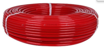 Труба PE-Xa из полиэтилена ROMMER с кислородным слоем, красная 16х2,0 (бухта 240 м)